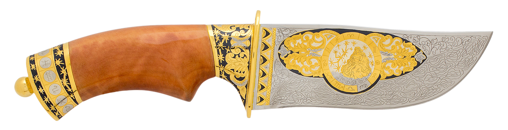 Zodiac Signs Virgo Art Knife