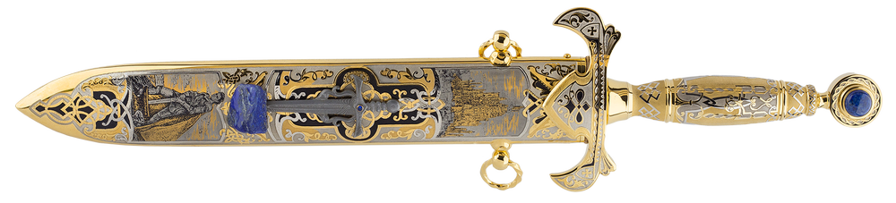 Karalius Arthur Excalibur durklas