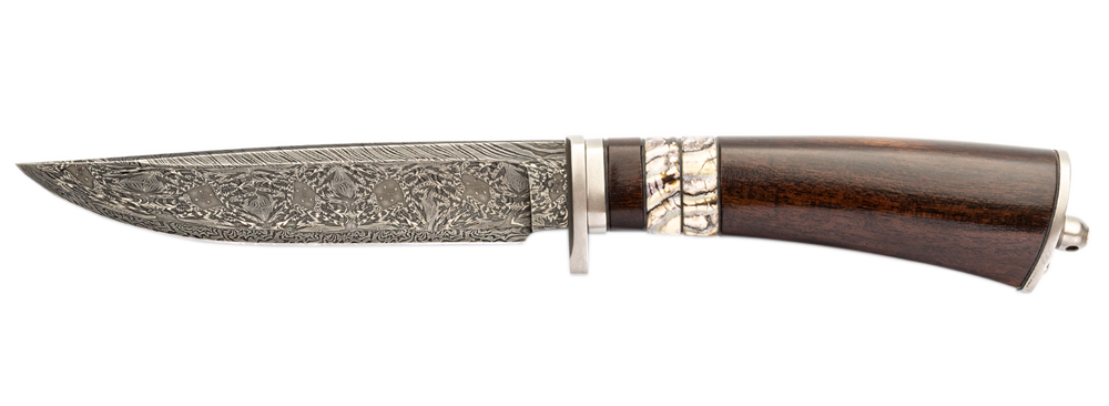 Mosaic Damascus steel