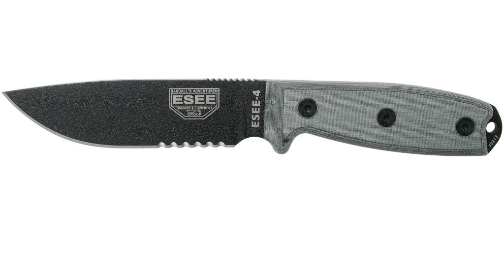 ESEE-4 fixed blade knife