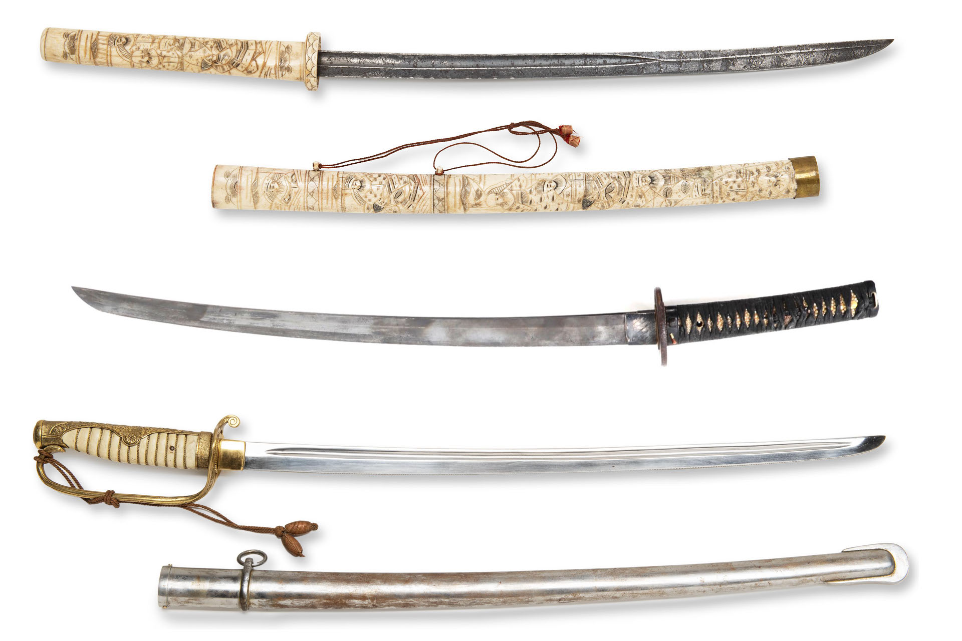 【ベリーダンス用 小道具】全長75CM 重量1kg ゴールド シミター ソード エジプト製シミター（ソード⁄剣）☆ゴールド☆ - Amira Jamila