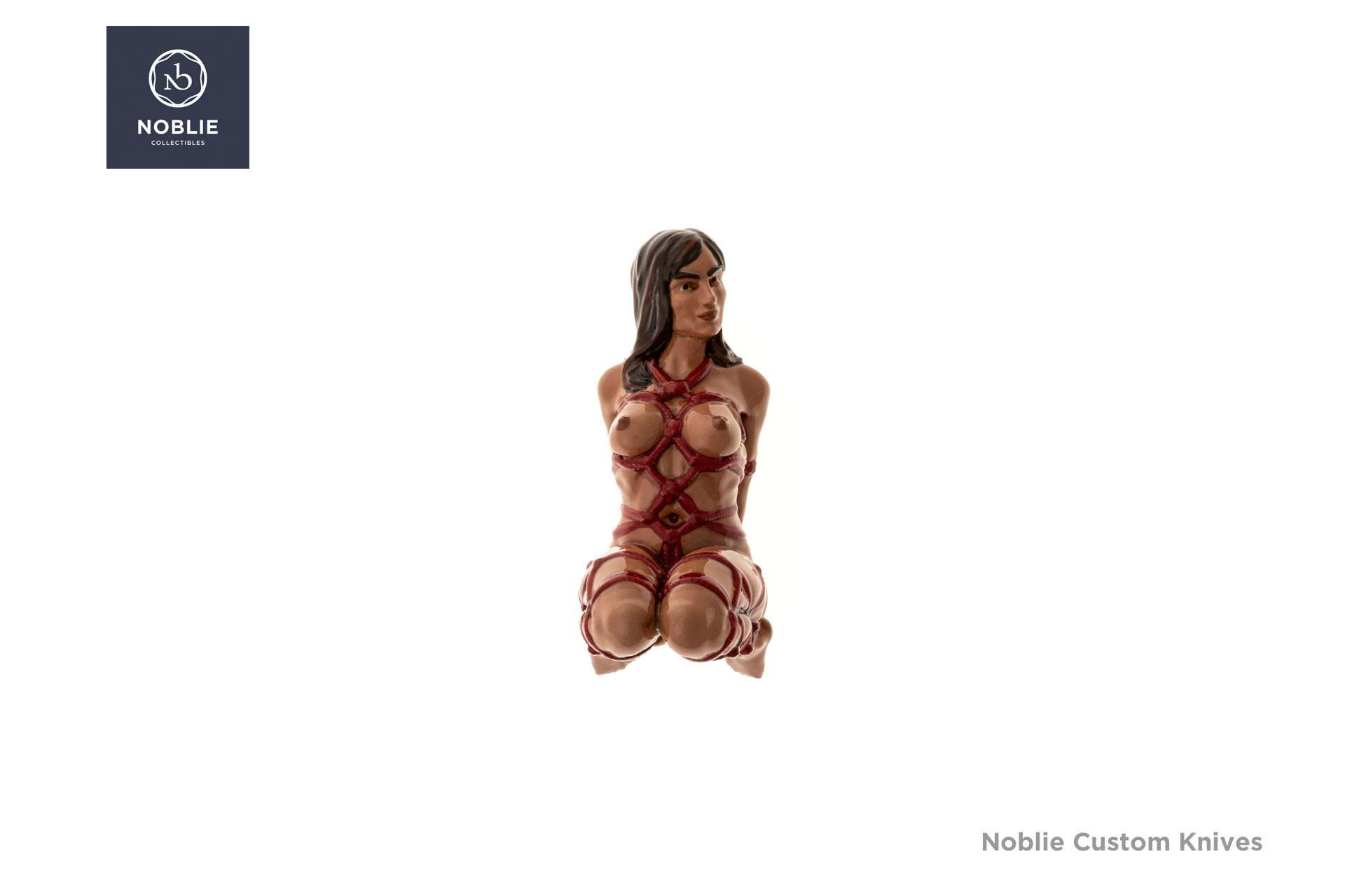 Shibari Hand Painted 3D Printed Paracord Bead Dual 4 mm Holes 395 2