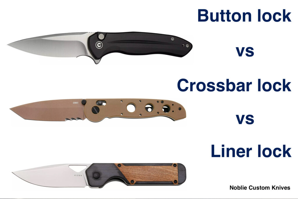 Button Lock Bar Button Lock vs. Crossbar Lock vs. Liner Lock: Ktorý je lepší?
