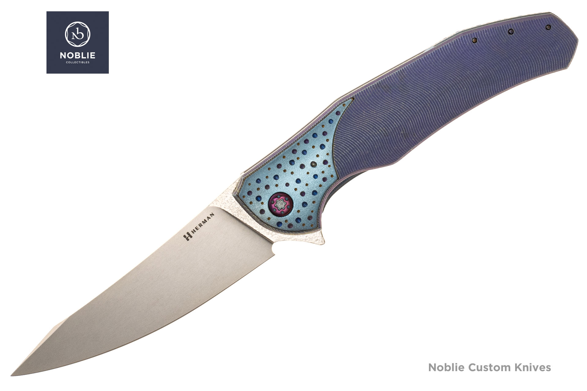 Dragonskin Damascus Folding Knife Limited Edition