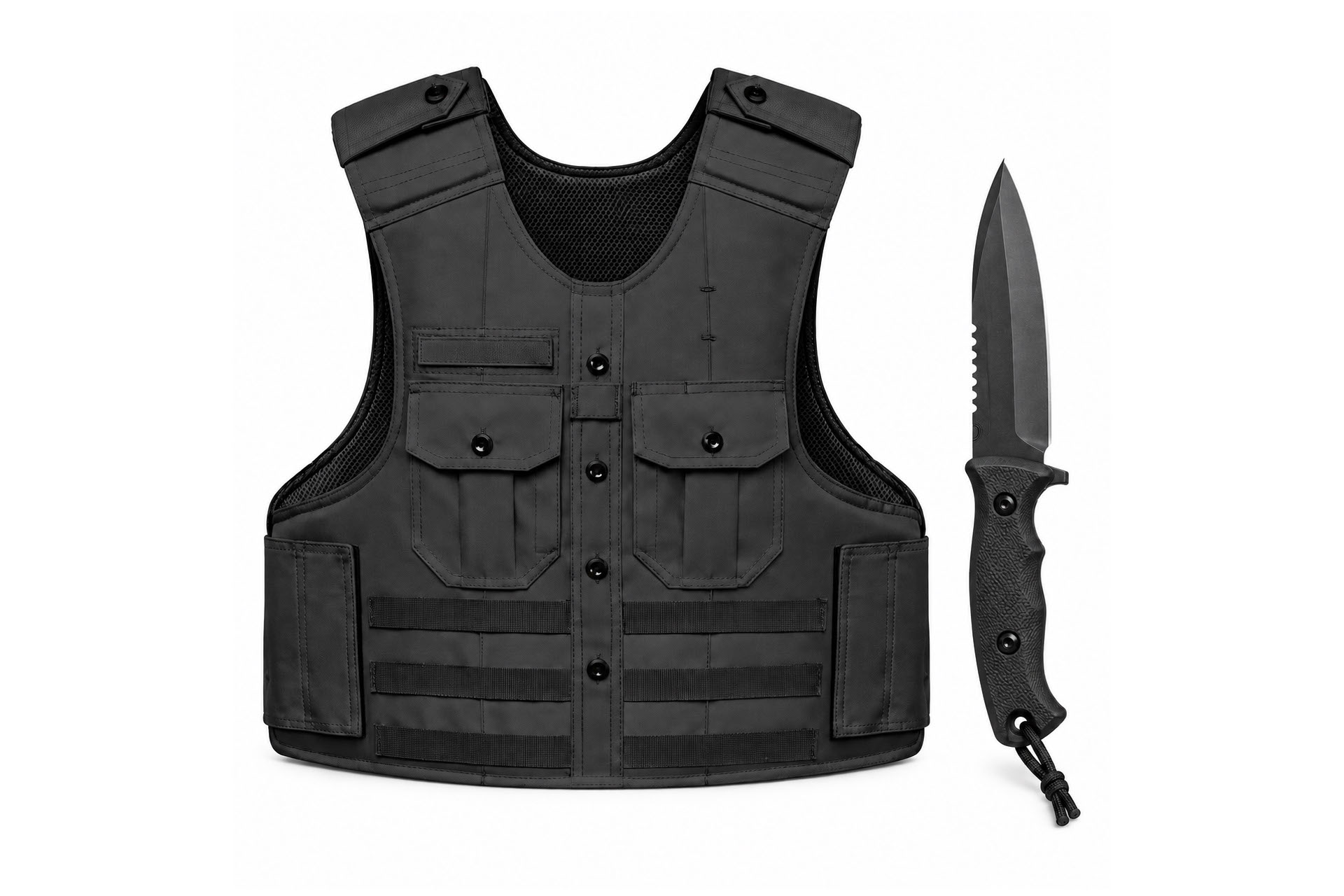 bulletproof vest vs stab resistant armor
